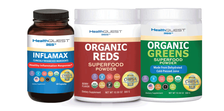 Mix Bundle #2: Organic Greens, Organic Reds And Inflamx